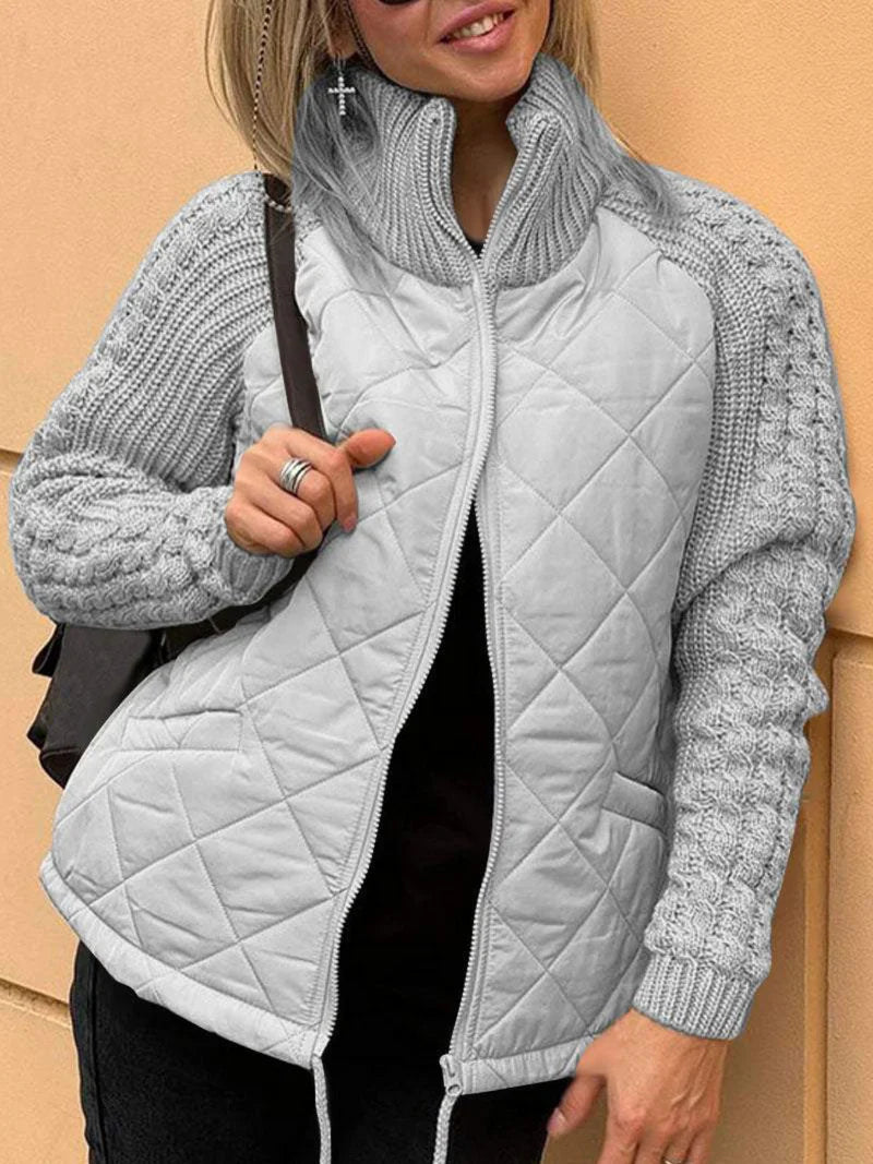 Nerida™ | Wärmender Strick-Cardigan - Grau / S