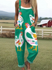 Eliana | femininer Vintage-Overall mit Blumendesign