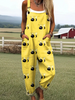 Eliana | femininer Vintage-Overall mit Blumendesign