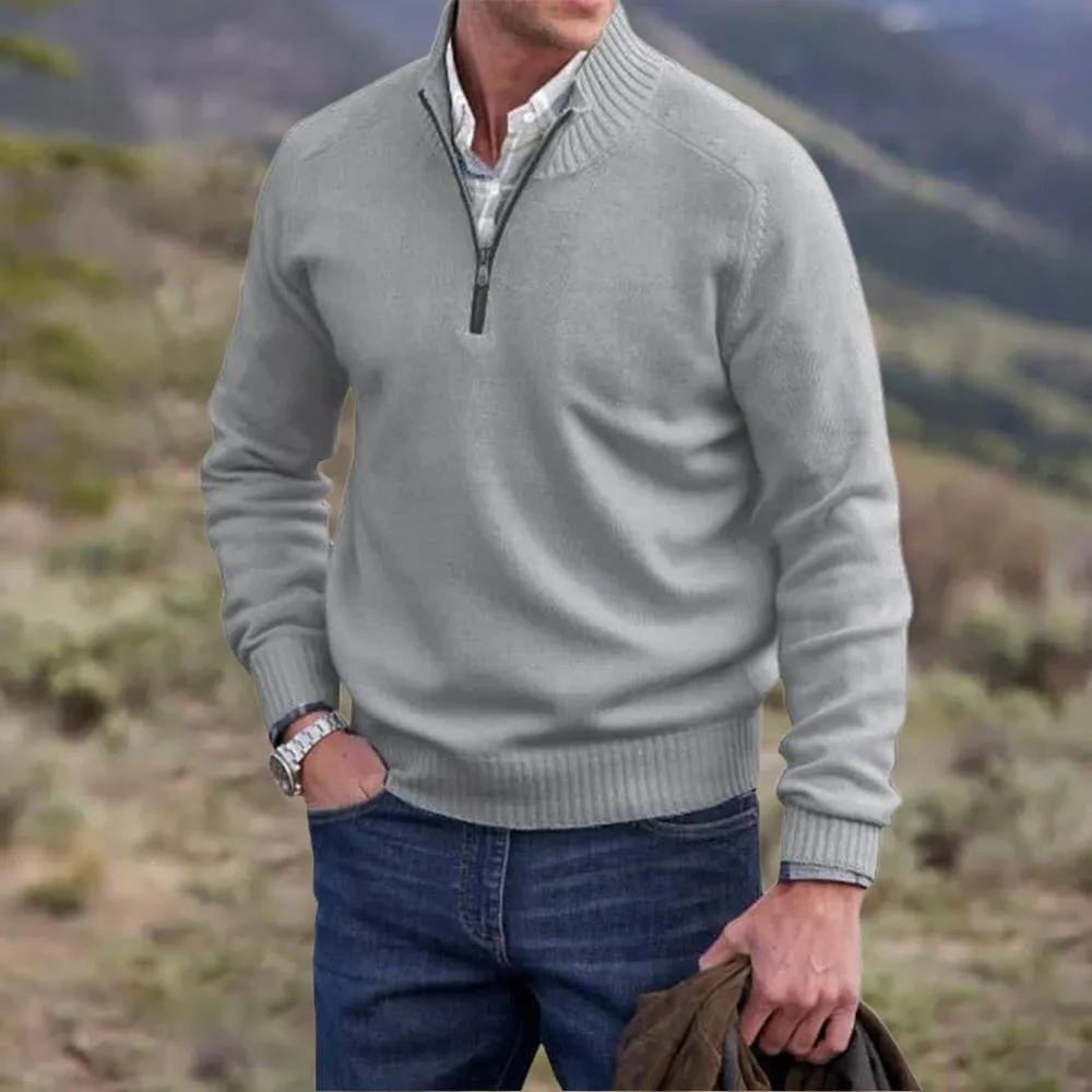 Rohan | Eleganter Pullover mit Reißverschluss