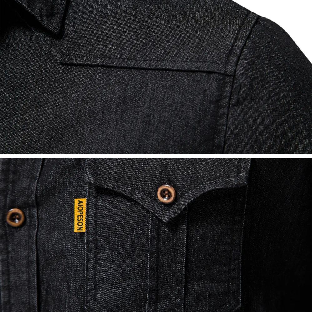 Aljur | Slim-Fit-Jeanshemd