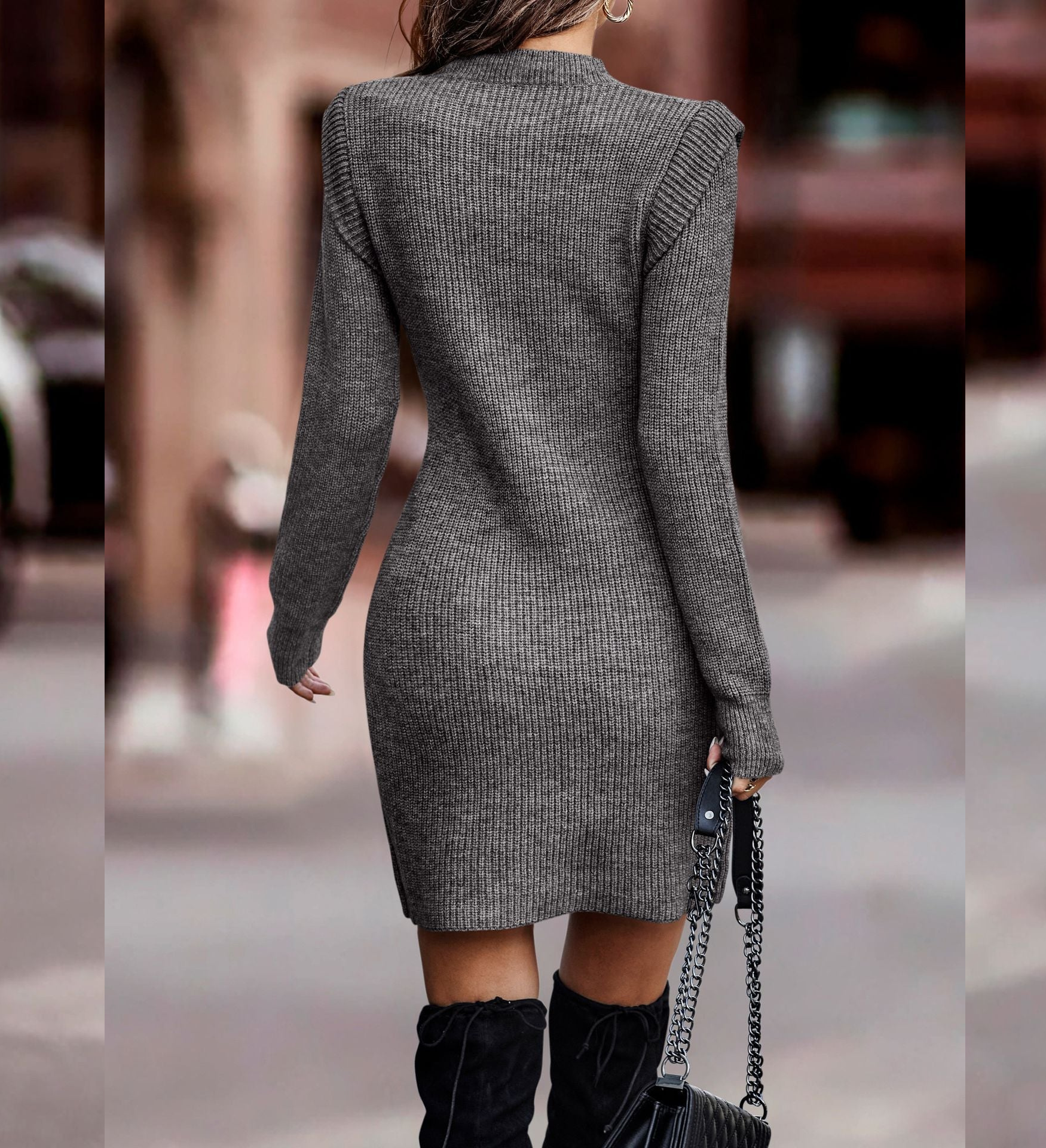 Biana | Elegantes Strickkleid
