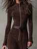 Verley | Stilvolles Kleid in Wildlederoptik