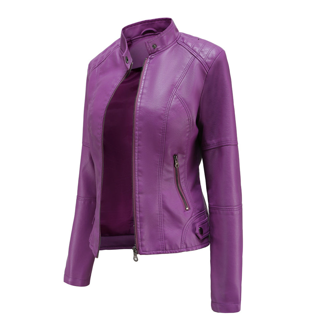 Mylene | Klassische Bikerjacke aus Leder