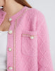 Isabelle™ | Feminin eleganter Cardigan - Clothes - Rosa / S