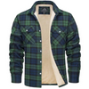 Jacob™ | Zeitlose Herrenjacke im karierten Trucker-Design