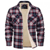 Jacob™ | Zeitlose Herrenjacke im karierten Trucker-Design