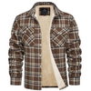 Jacob™ | Zeitlose Herrenjacke im karierten Trucker-Design