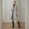 Laxie | Eleganter Mantel mit Samtfutter