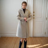 Laxie | Eleganter Mantel mit Samtfutter