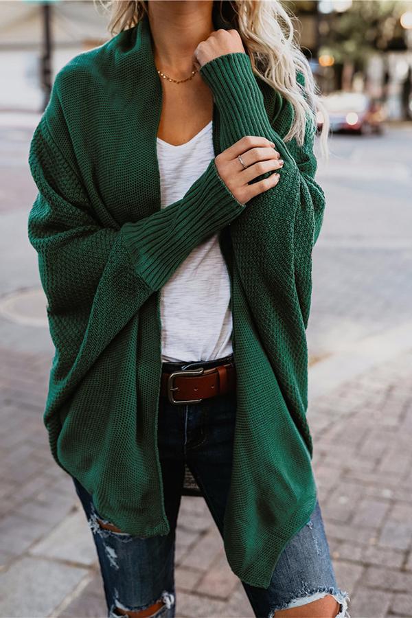 Jarla | Komfortabler Plus-Size Cardigan mit Batwing-Ärmeln