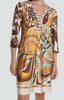 Hale | Abstraktes Print-Minikleid
