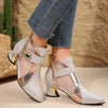 Hailey | modische Damen-Schuhe, luftiges Mesh mit Kristallverzierung.