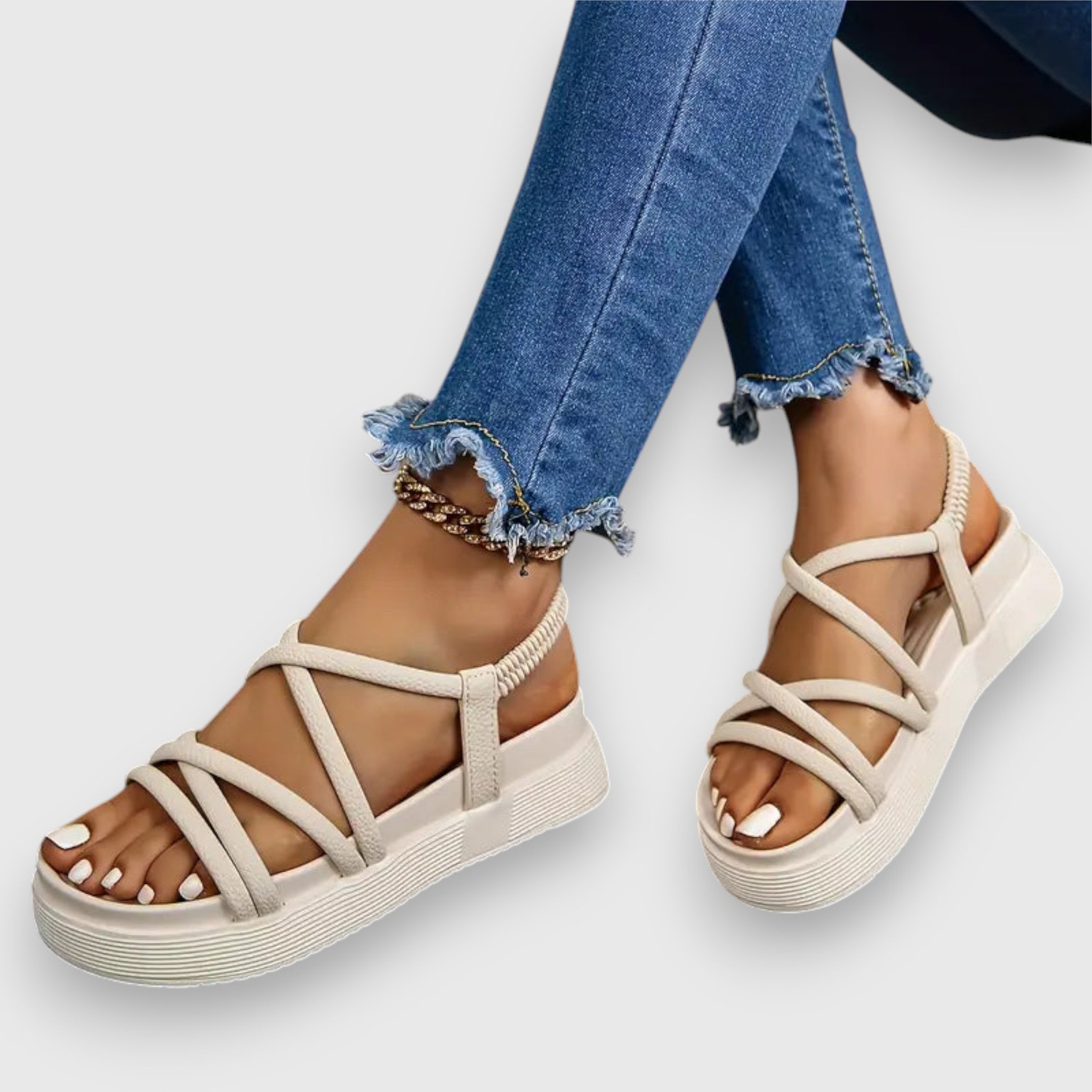 Haze | Glamouröse Sandalen mit Plateau-Design