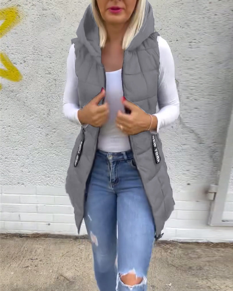 Mamira | Ärmelloser Steppmantel