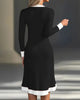 Yiora | Elegantes Kleid mit langen Ärmeln