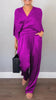 Ashlyn | Elegantes Satin-Set mit V-Ausschnitt