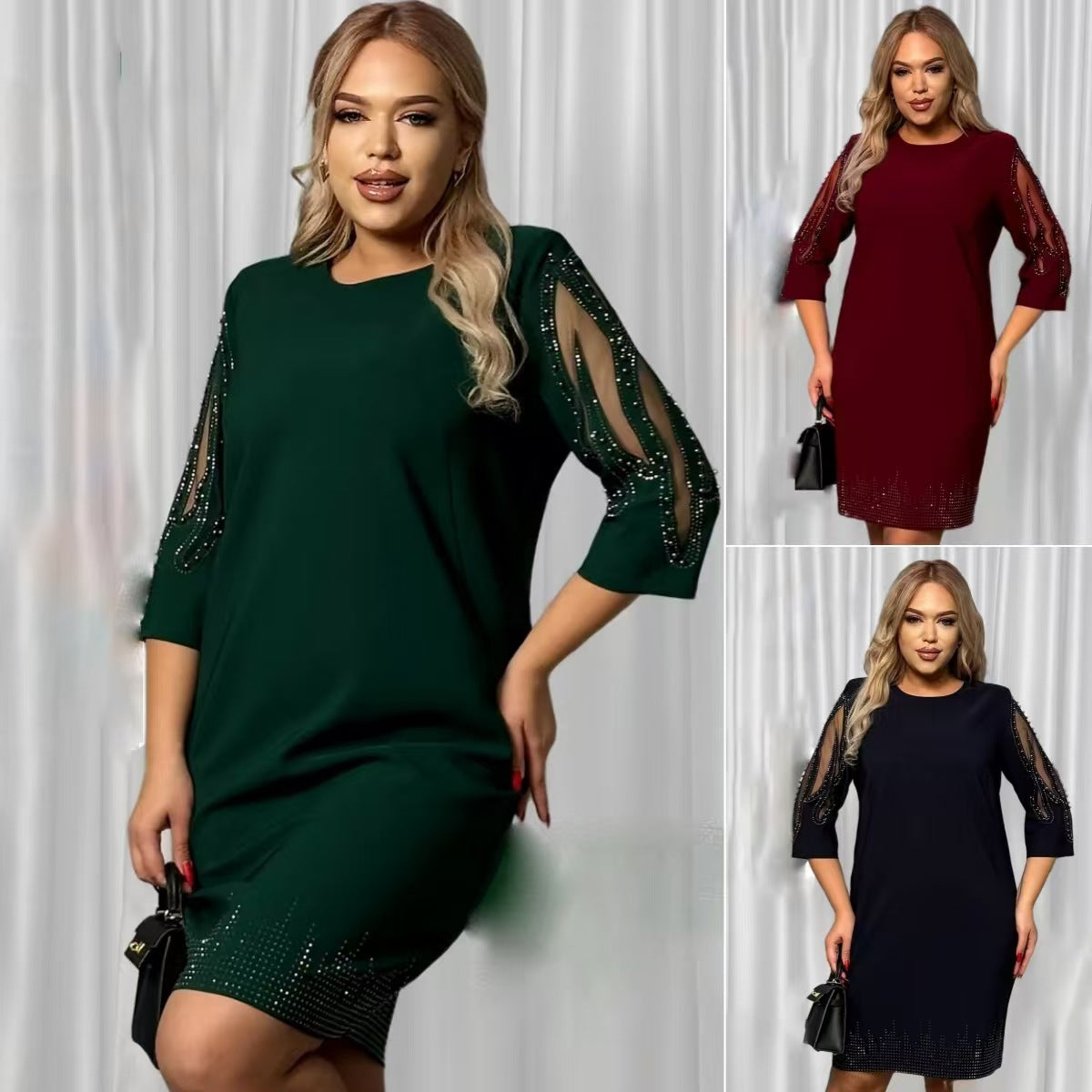 Crish | Elegantes Plus-Size-Sommerkleid
