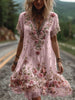 Azalea™ | Elegant schwingendes Kurzarmkleid im Vintage-Stil