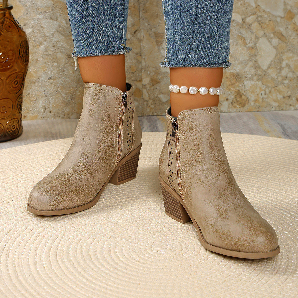 Helena | Damen-Stiefeletten aus Leder, orthopädisch & komfortabel