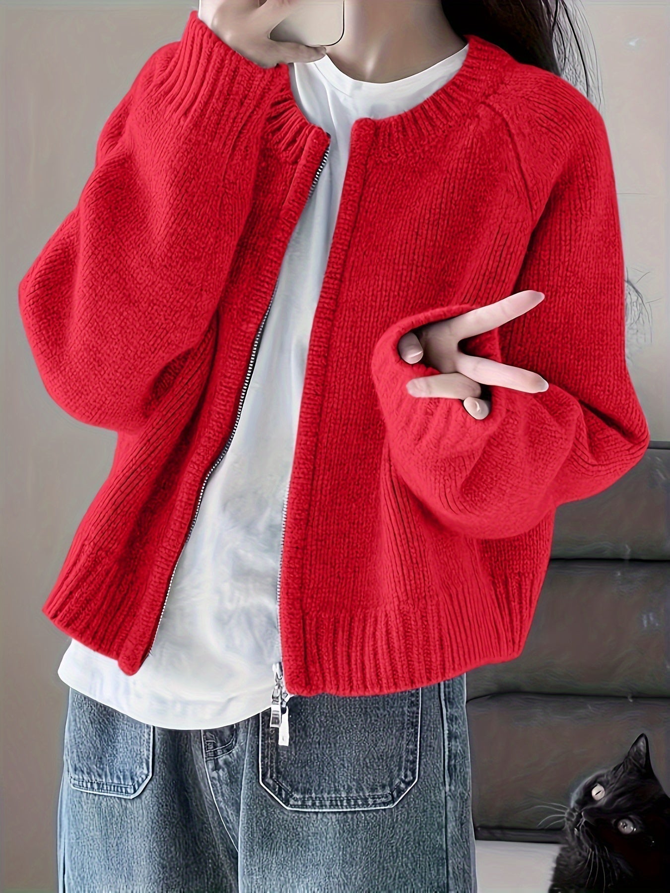 Baliasy | Legere Damen-Strickjacke