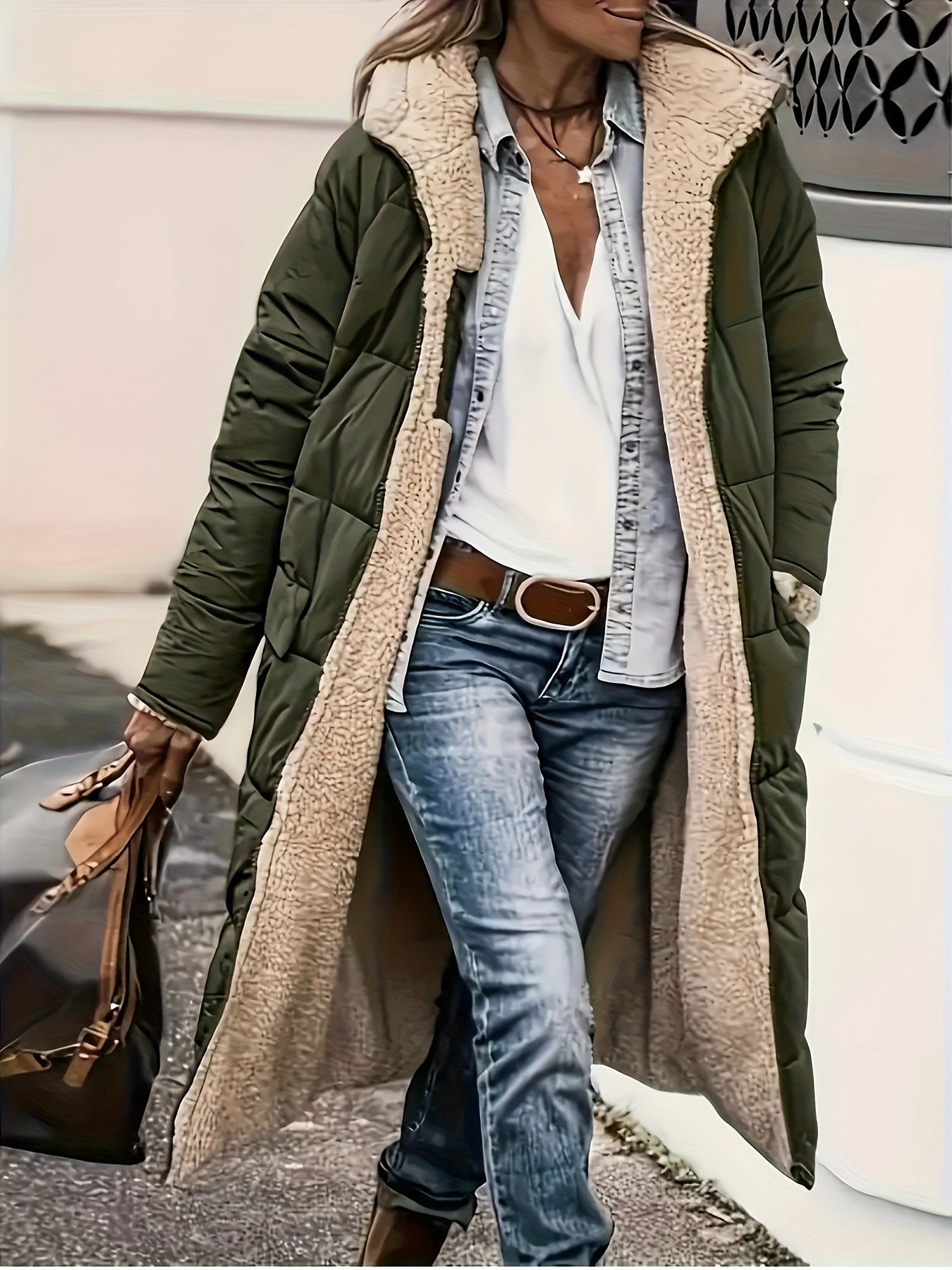 Keline | Wende-Wintermantel mit warmem Fleecefutter