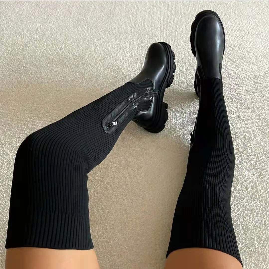 Lauren | Bequeme Stretch-Stiefel für Damen, stilvoll & flexibel