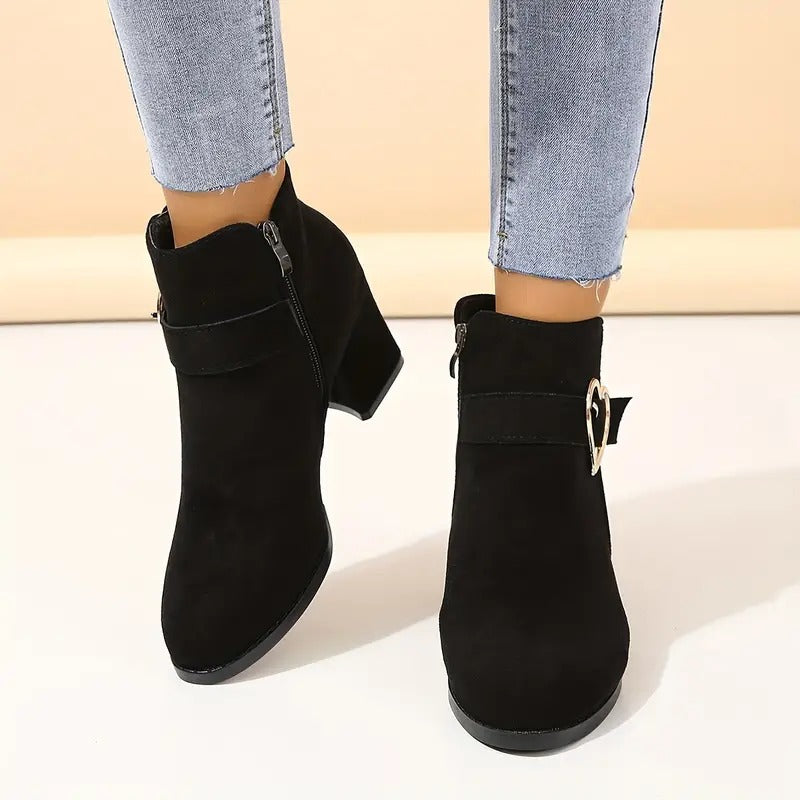 Valery | Damenstiefel mit Blockabsatz