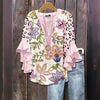 Erica | modische Vintage-Bluse mit Blumenmuster