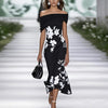Lucille | elegantes Blumenkleid mit bequemer Passform
