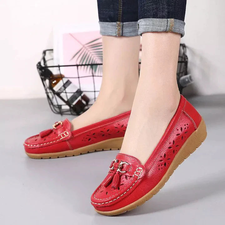 Margie | Atmungsaktive Slip-On Mokassins