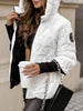 Lenory | Patchwork-Jacke mit Kapuze
