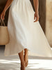 Lyra | Klassisches und bequemes ärmelloses Maxikleid