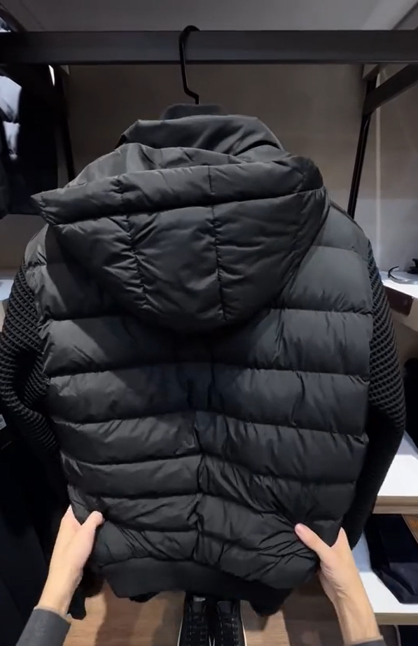 Phea | Klassische Patchwork-Daunenjacke