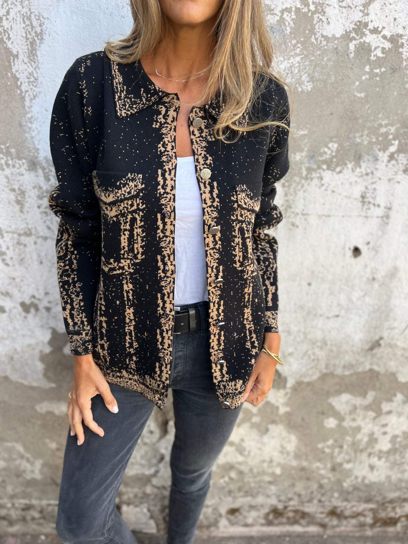 Xenia | stilvolle Strickjacke mit perfektem Schnitt