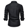Aljur | Slim-Fit-Jeanshemd