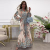 Kylie | Elegantes Kleid mit Blumendruck und Knöpfen