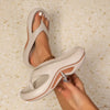 Gisel | Damen-Plateau-Flip-Flops mit weicher Sohle