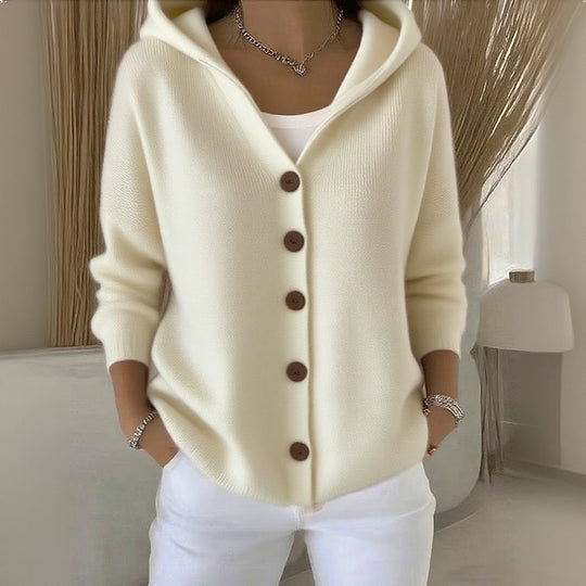 Layla™ | Klassische Damenstrickjacke mit langen Ärmeln