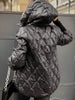 Lenory | Patchwork-Jacke mit Kapuze