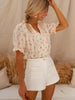 Eli | Blümchenbluse mit Sommercharme