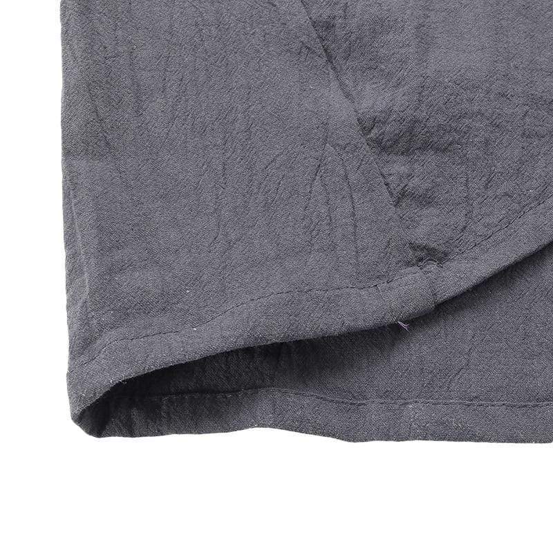 Reniza | Asymmetrische lange Tunika mit Rundhalsausschnitt