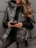 Lenory | Patchwork-Jacke mit Kapuze