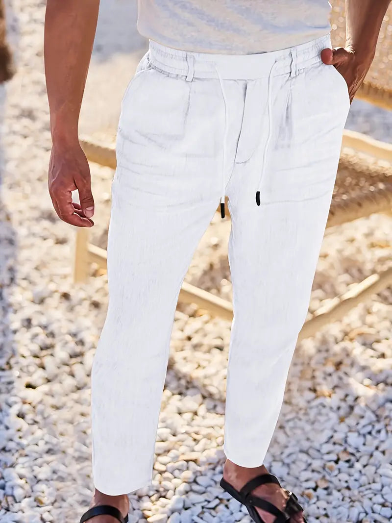 Jacob | modische lockere Leinenhose für den Sommer