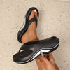 Gisel | Damen-Plateau-Flip-Flops mit weicher Sohle