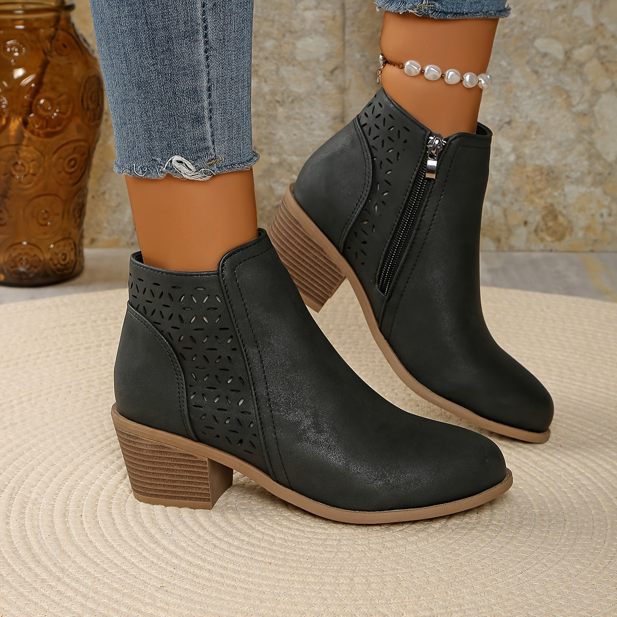 Helena | Damen-Stiefeletten aus Leder, orthopädisch & komfortabel