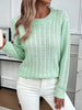Glenda | Zopfmuster-Strickpullover