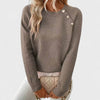 Delilah | Weicher Damenpullover mit edlem Design
