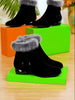 Kienna | Leder-Stiefeletten mit Mittelabsatz