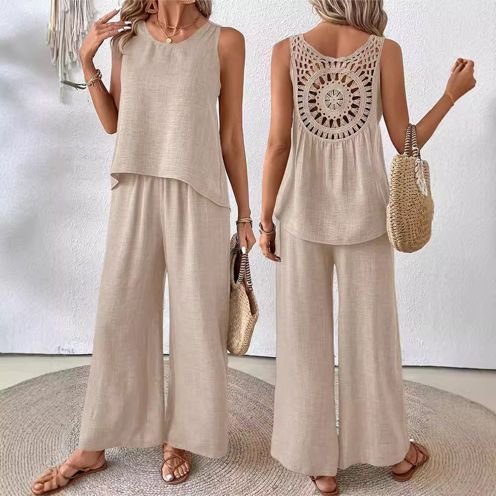 Haisley | Elegantes zweiteiliges Set mit Spitze
